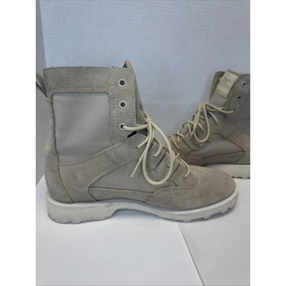 Sorel‎ Caribou OTM Womens Boots Sz 9.5 Taupe Beige Snow Boot Outdoors